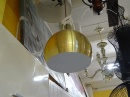 Lampa zlatá